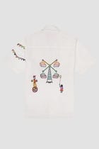 “Le carnaval” embroidered shirt. view 3