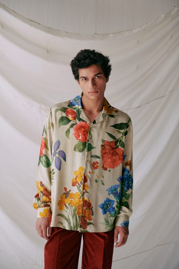 Perte D'ego — "Les Botanist" full sleeve shirt