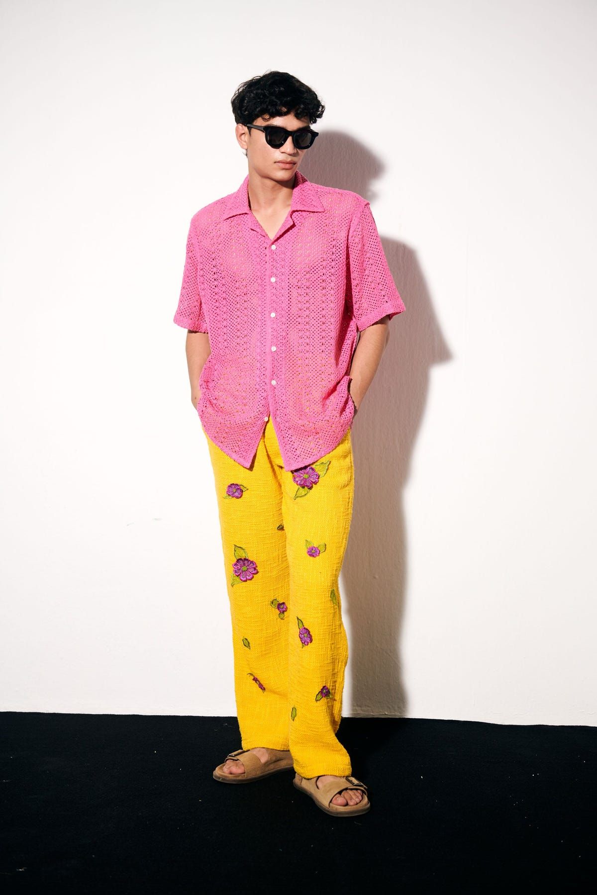 Pink Lace shirt - image 3