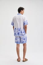 Azure Bloom Shirt view 4