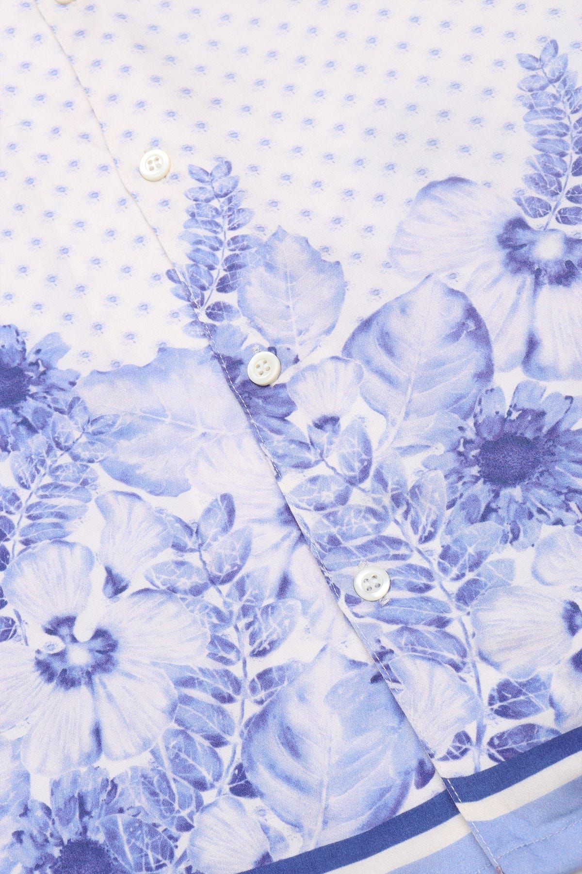 Azure Bloom Shirt - image 6