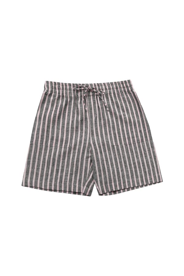 Perte D'ego — Stripes Linen lounge shorts