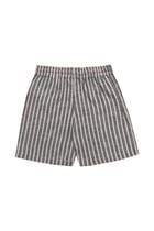 Stripes Linen lounge shorts view 2