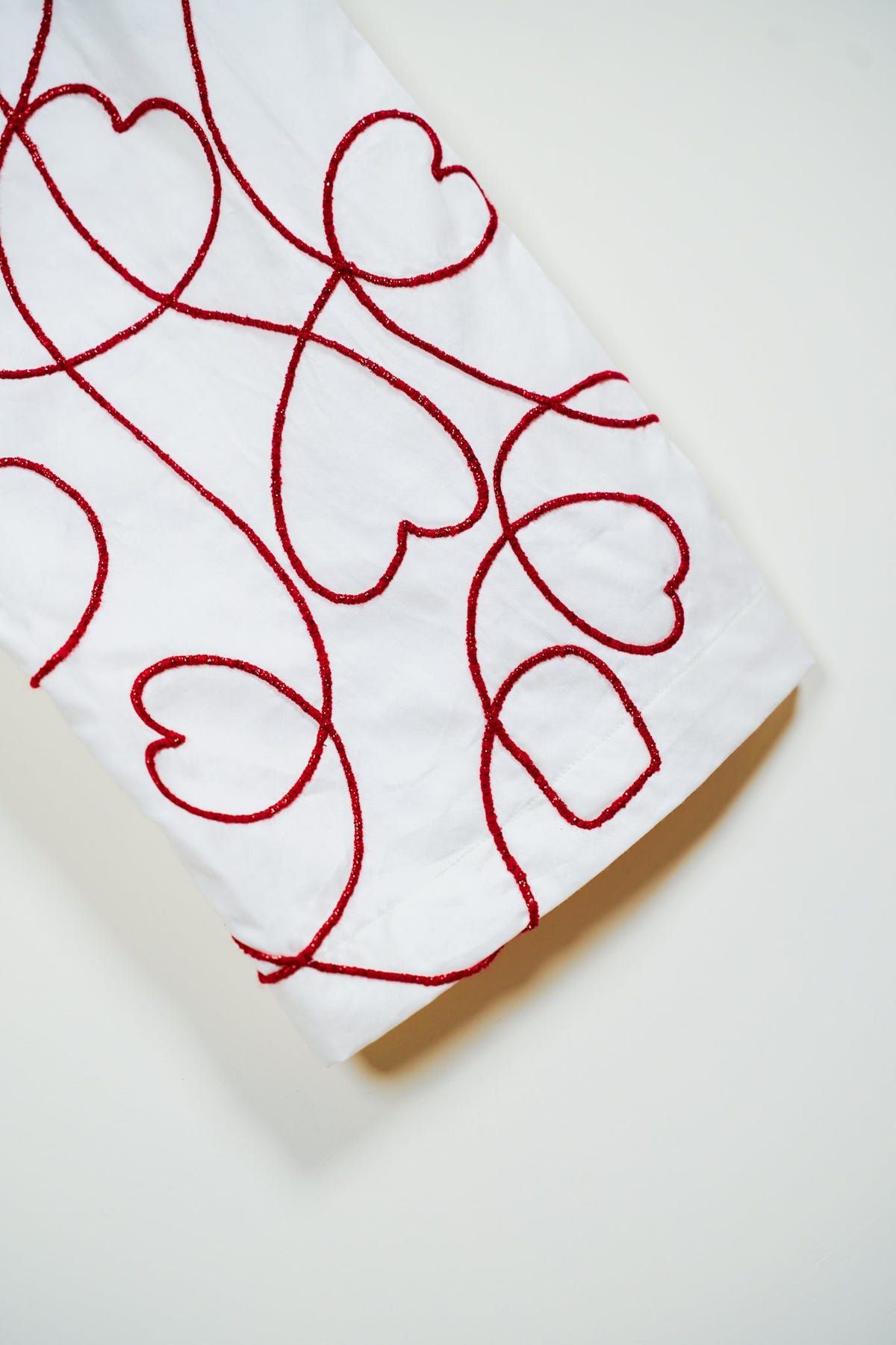 "Love scribbles" embroidered lounge pants - image 2