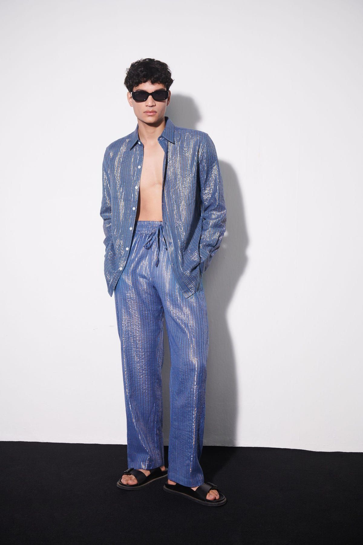 "Midnight in Monaco" lounge pants - image 1