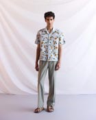 "Sunflowers” hand embroidered shirt view 4