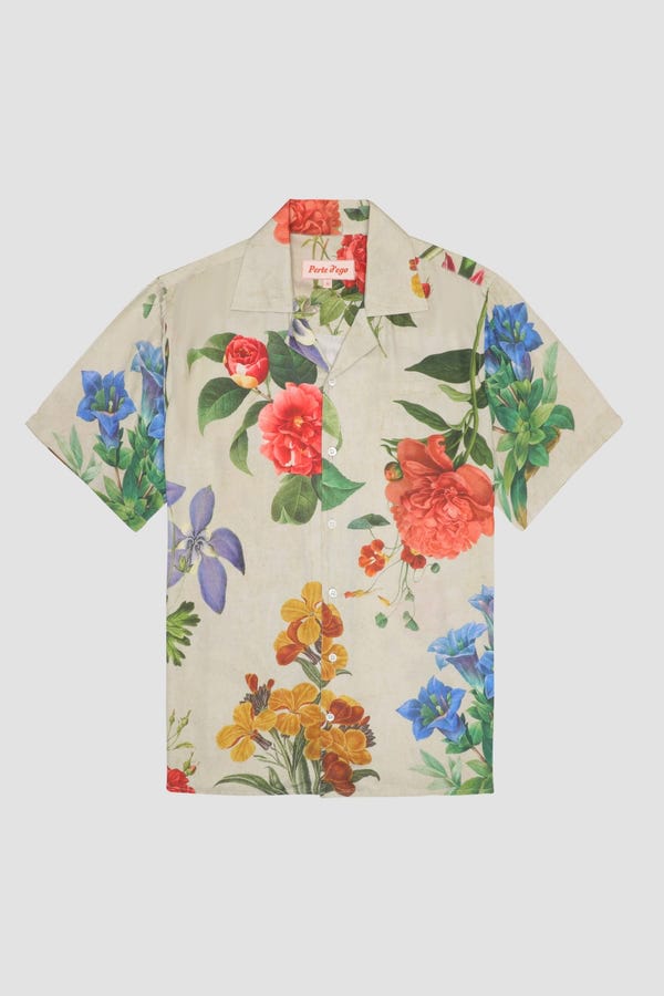 Perte D'ego — "Les Botanist" Half sleeves shirt