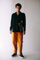Fireworks embroidered shirt view 5