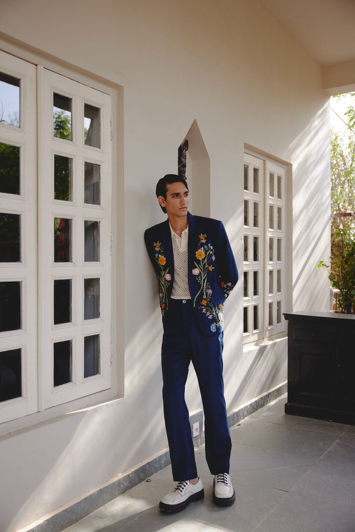 Formal pants- navy blue - image 1