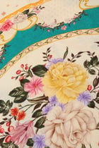 "Vintage plates" hand embroidered shirt view 4