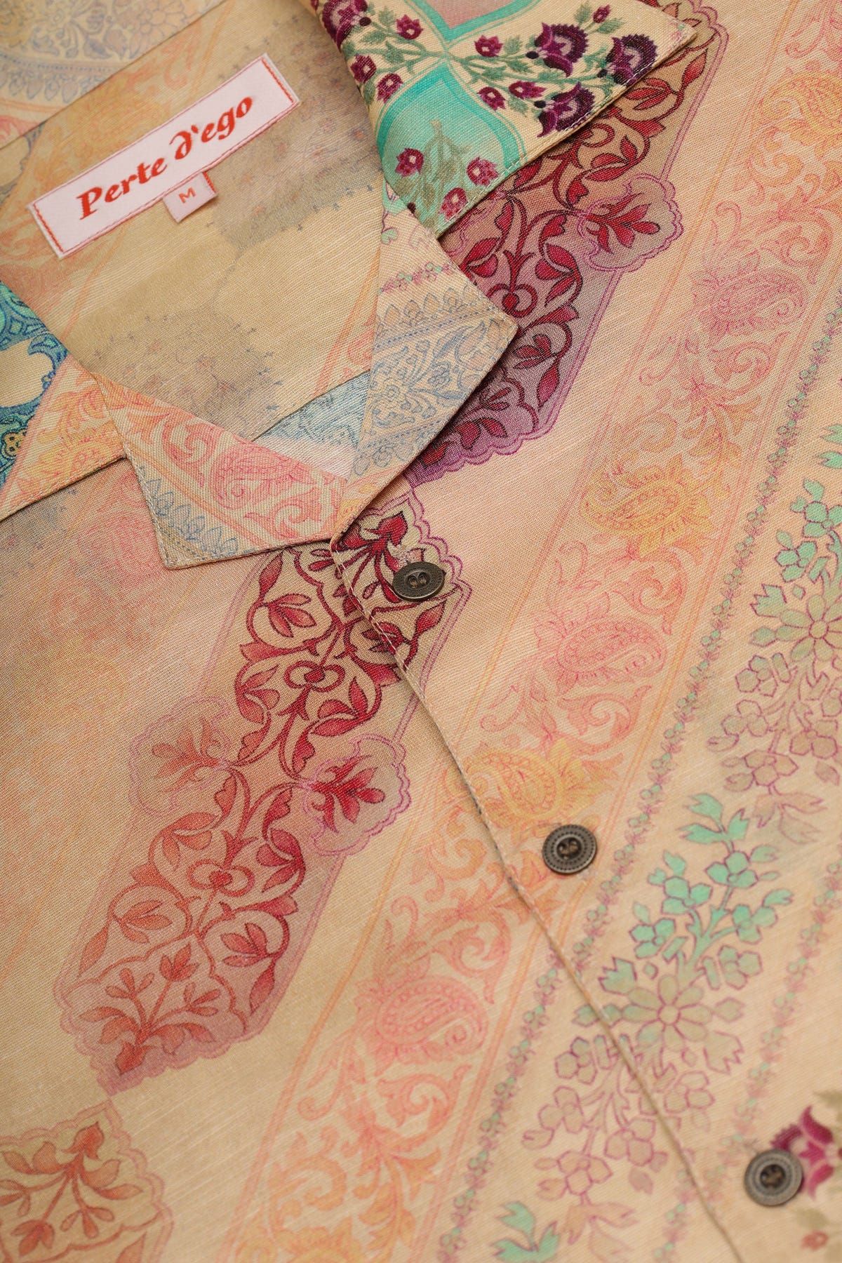 Vintage floral stripes Shirt - image 2