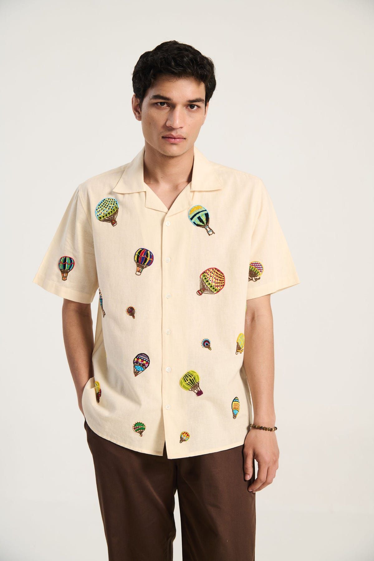 "Spirit of Adventure" hand embroidered shirt - image 1
