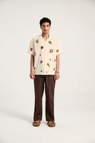 "Spirit of Adventure" hand embroidered shirt view 2