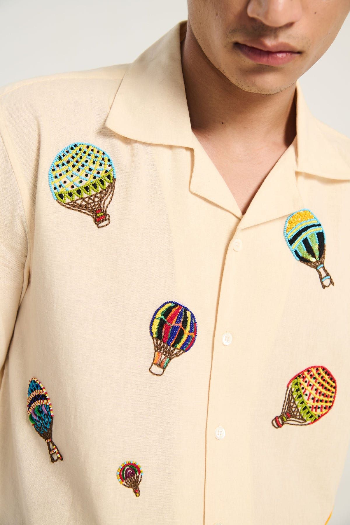 "Spirit of Adventure" hand embroidered shirt - image 3