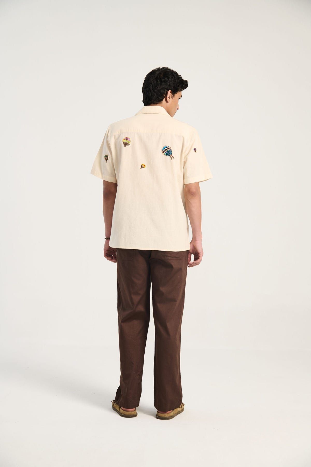 "Spirit of Adventure" hand embroidered shirt - image 4
