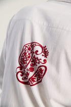 Hand embroidered paisley full sleeves shirt view 6