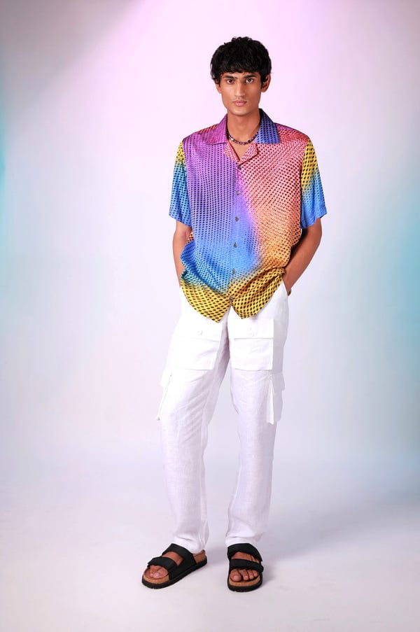 Perte D'ego — Retro trip half sleeve shirt
