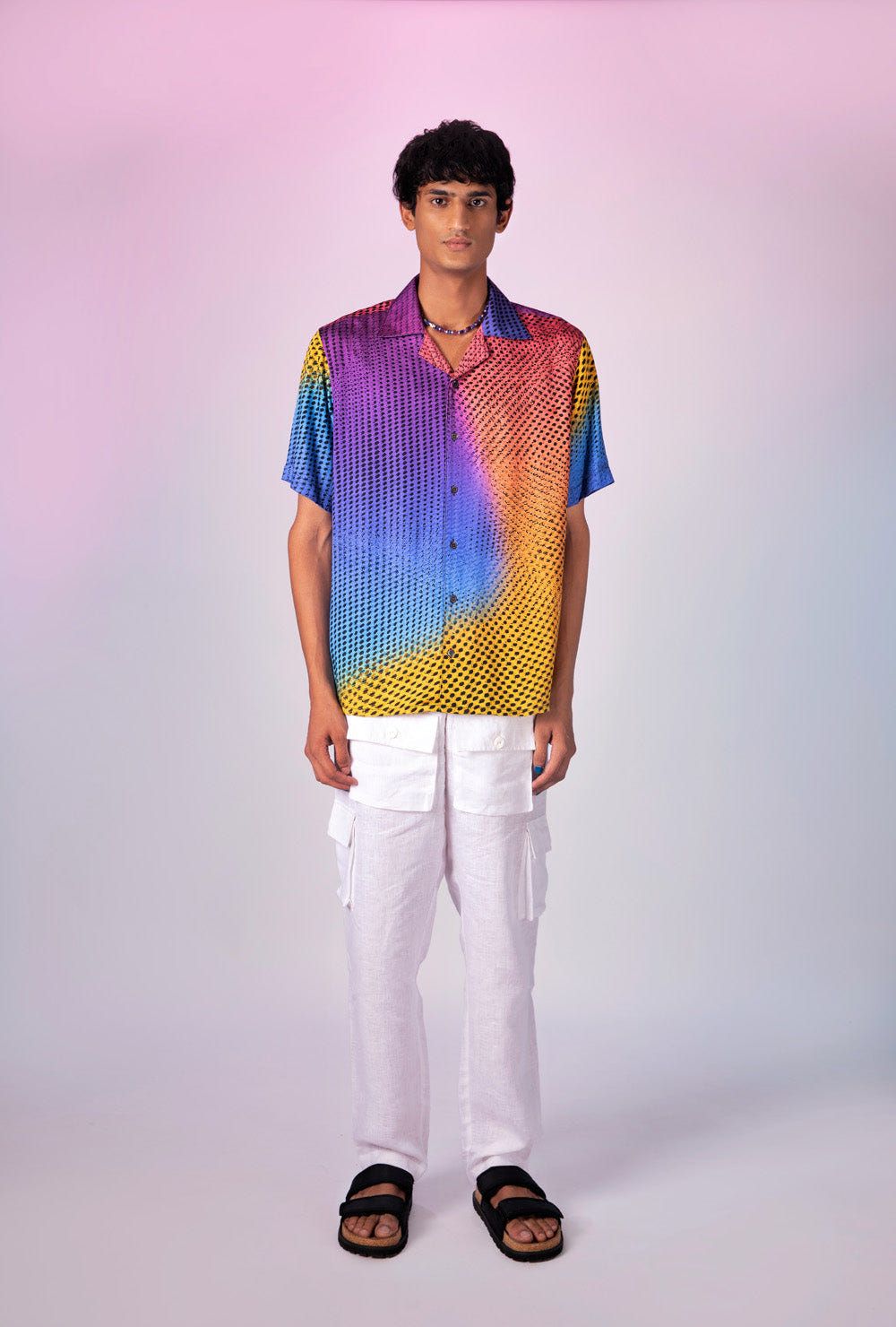Retro trip half sleeve shirt - image 3