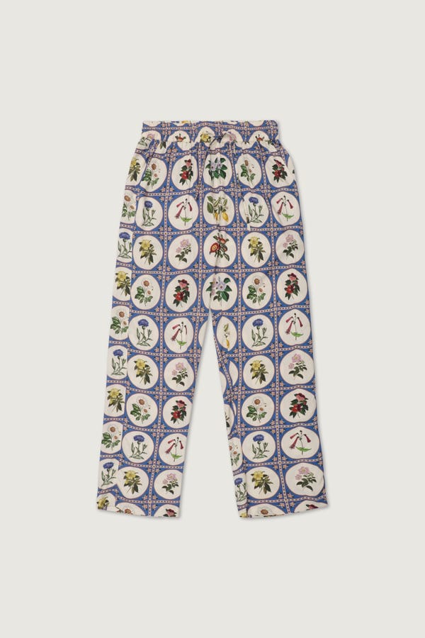 Perte D'ego — Botanical illustrations lounge pants