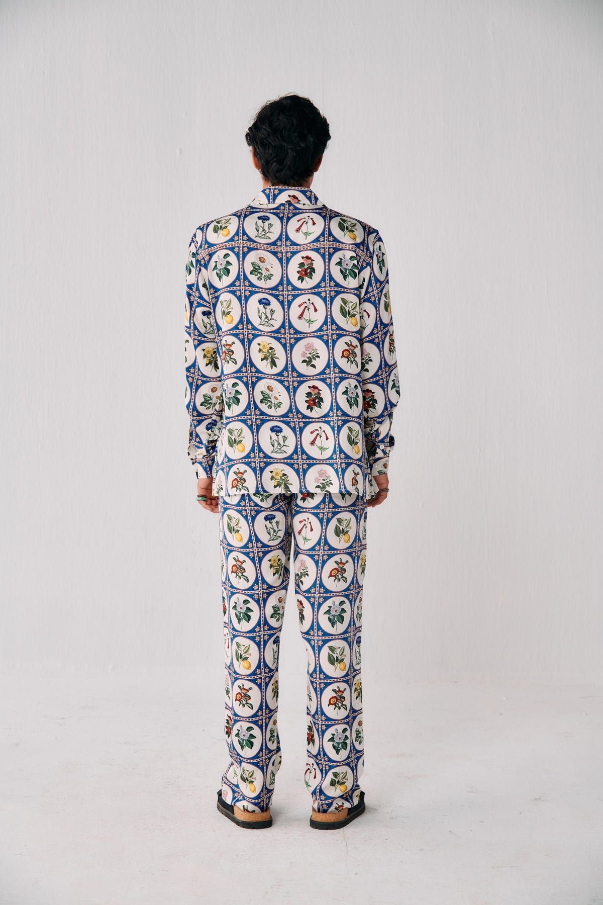 Botanical illustrations lounge pants - image 5