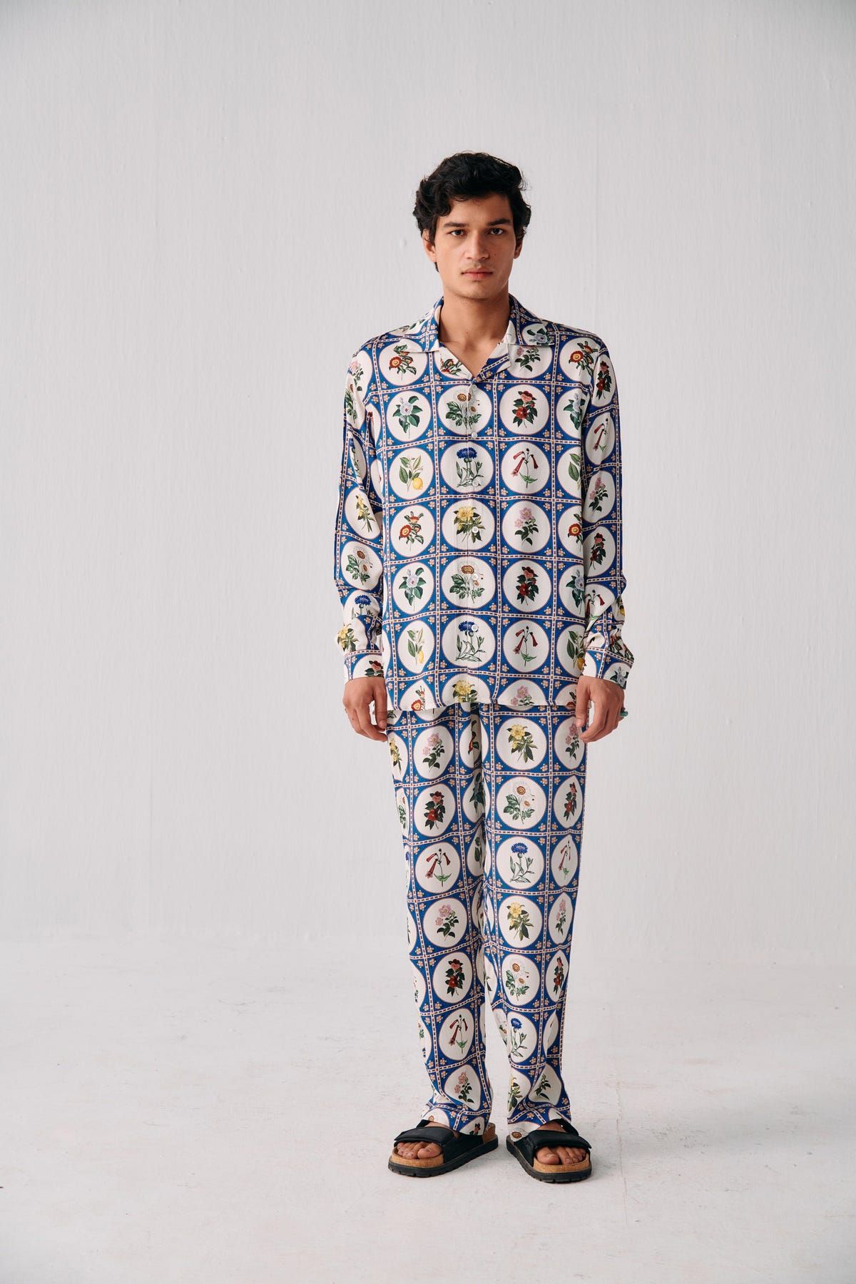 Botanical illustrations lounge pants - image 6