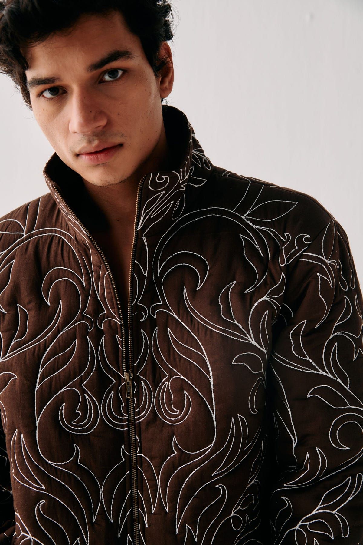 "Le Seoul" embroidered quilted jacket - image 2