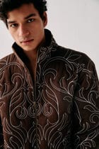 "Le Seoul" embroidered quilted jacket view 2