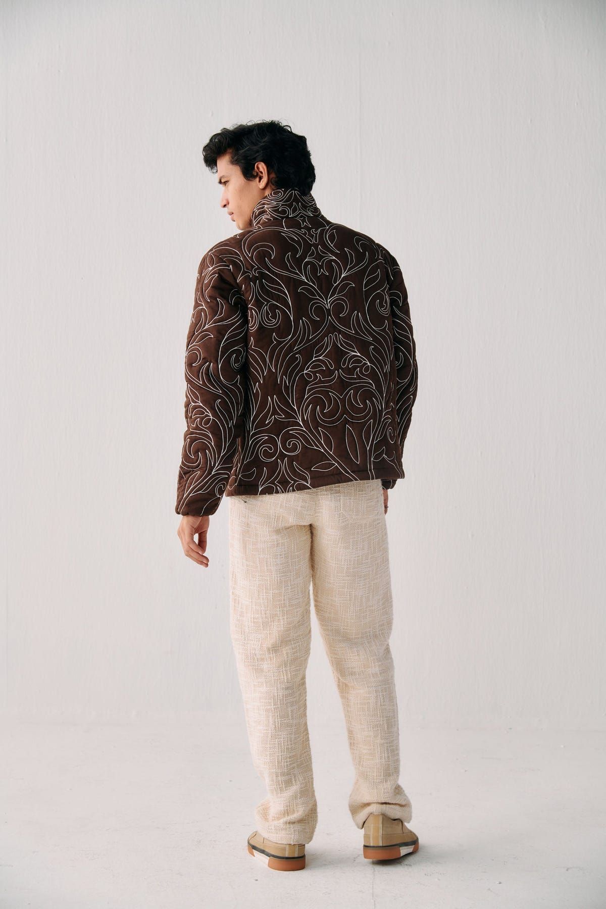 "Le Seoul" embroidered quilted jacket - image 3