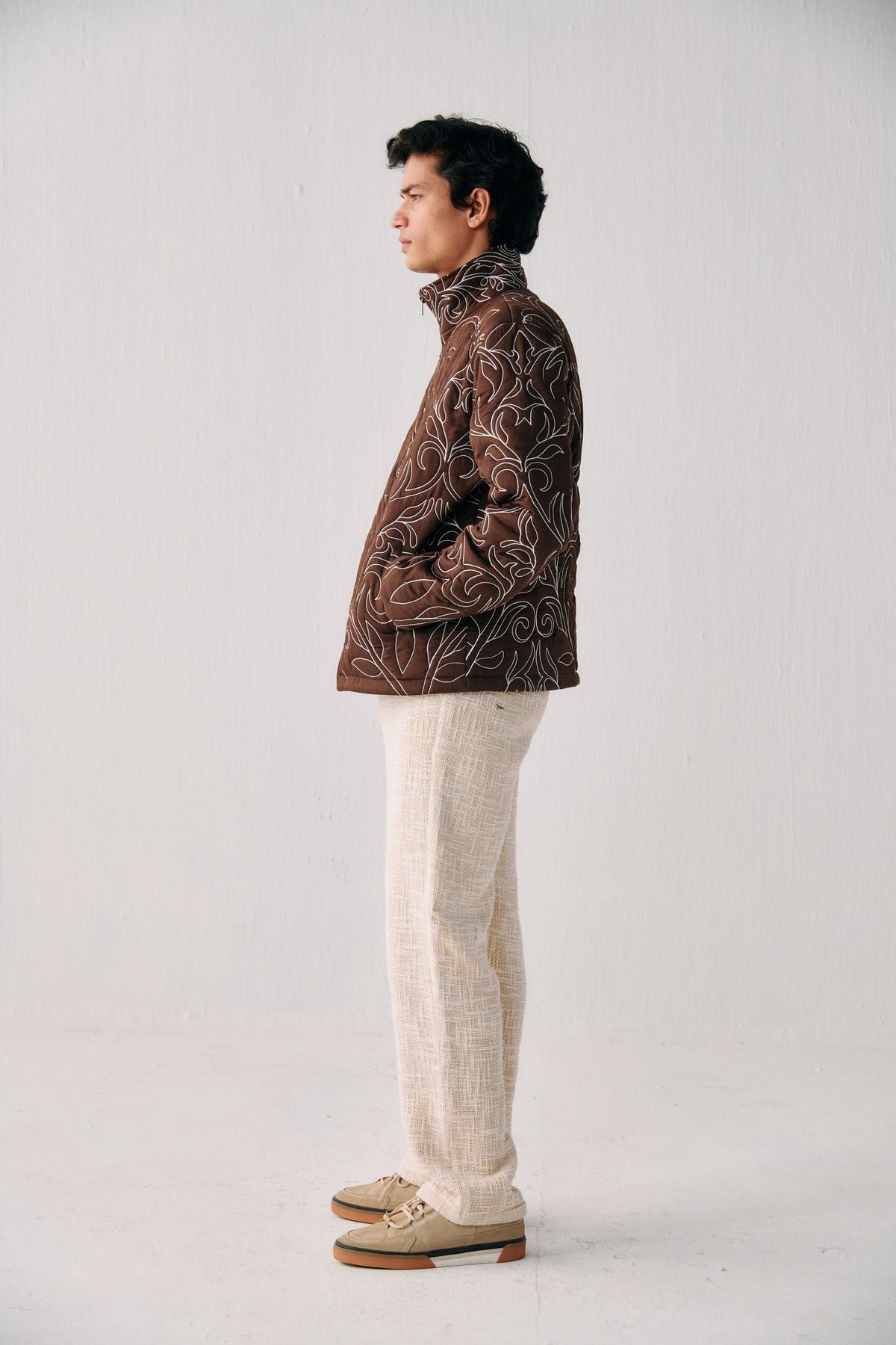"Le Seoul" embroidered quilted jacket - image 4