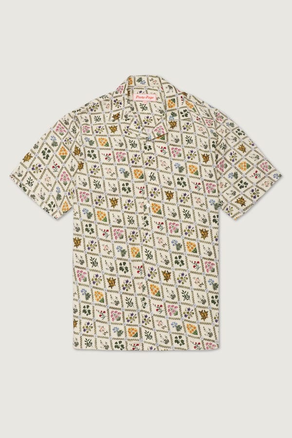 Perte D'ego — "Santorini" half sleeves shirt