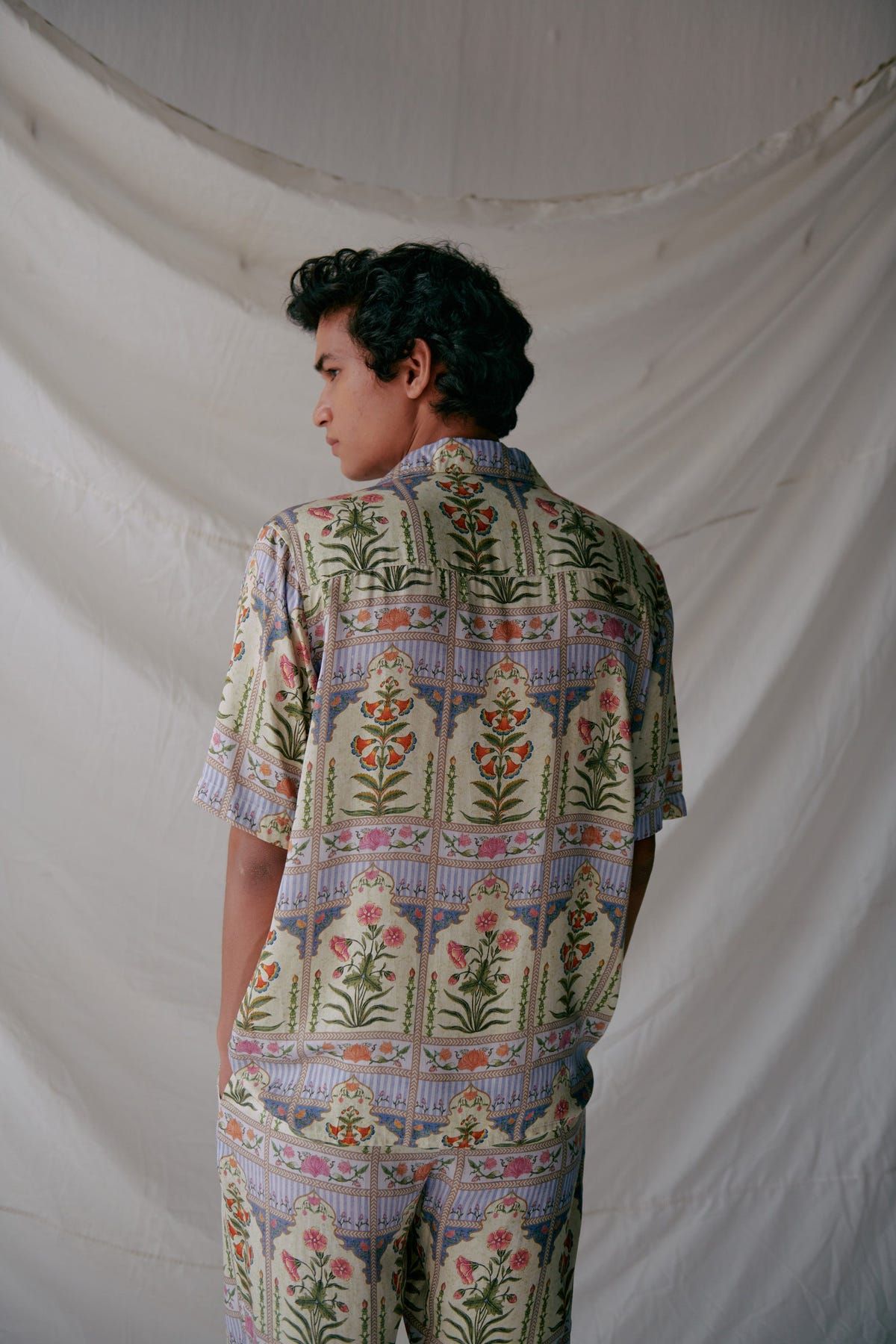 Royal floral Half sleeves shirt - image 2