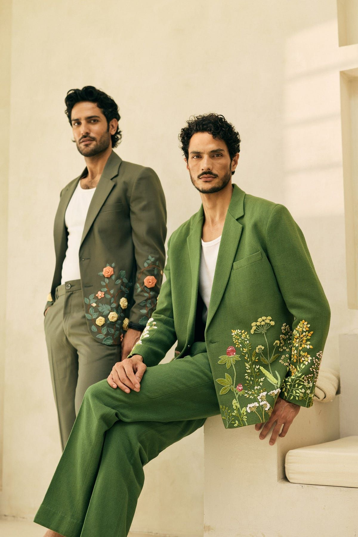 Formal pants- Moss green - image 3