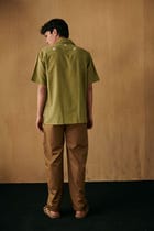 "Le dandelions" hand embroidered Shirt view 5