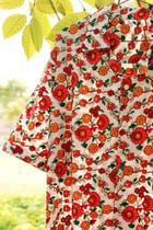 Vintage Floral embroidered shirt view 5