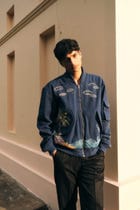 "Le Marin" hand embroidered jacket view 1
