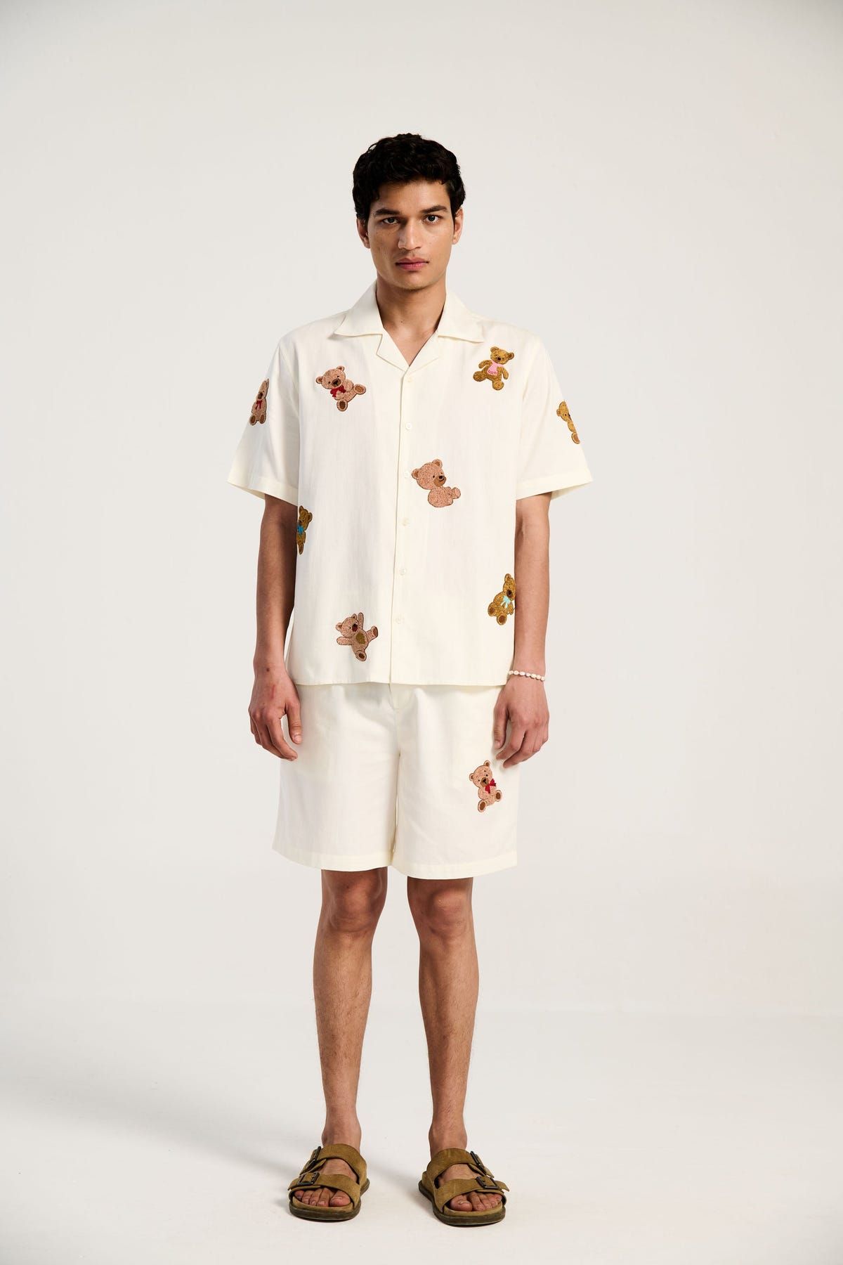 "Le Teddy" embroidered Shirt - image 1