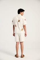 "Le Teddy" embroidered Shirt view 5