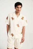 "Le Teddy" embroidered Shirt view 6