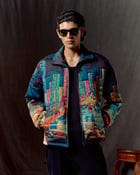 "Grand Prix" quilted jacket view 2