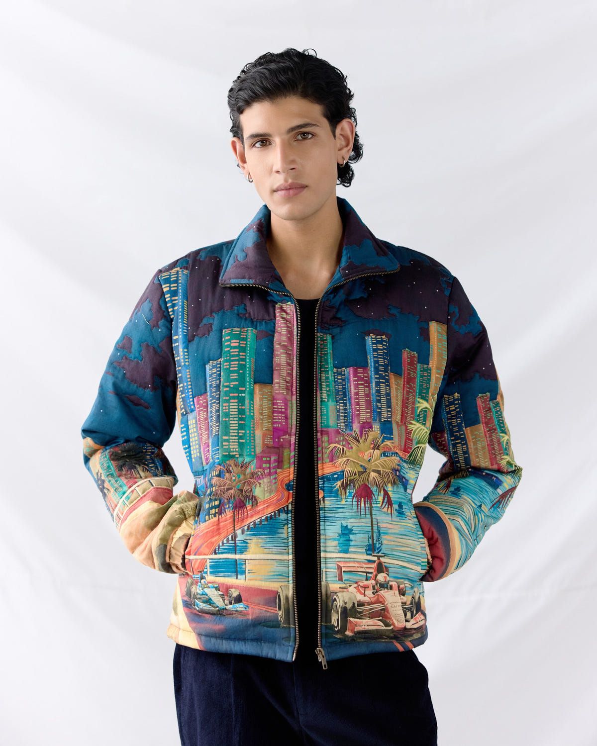 "Grand Prix" quilted jacket - image 4