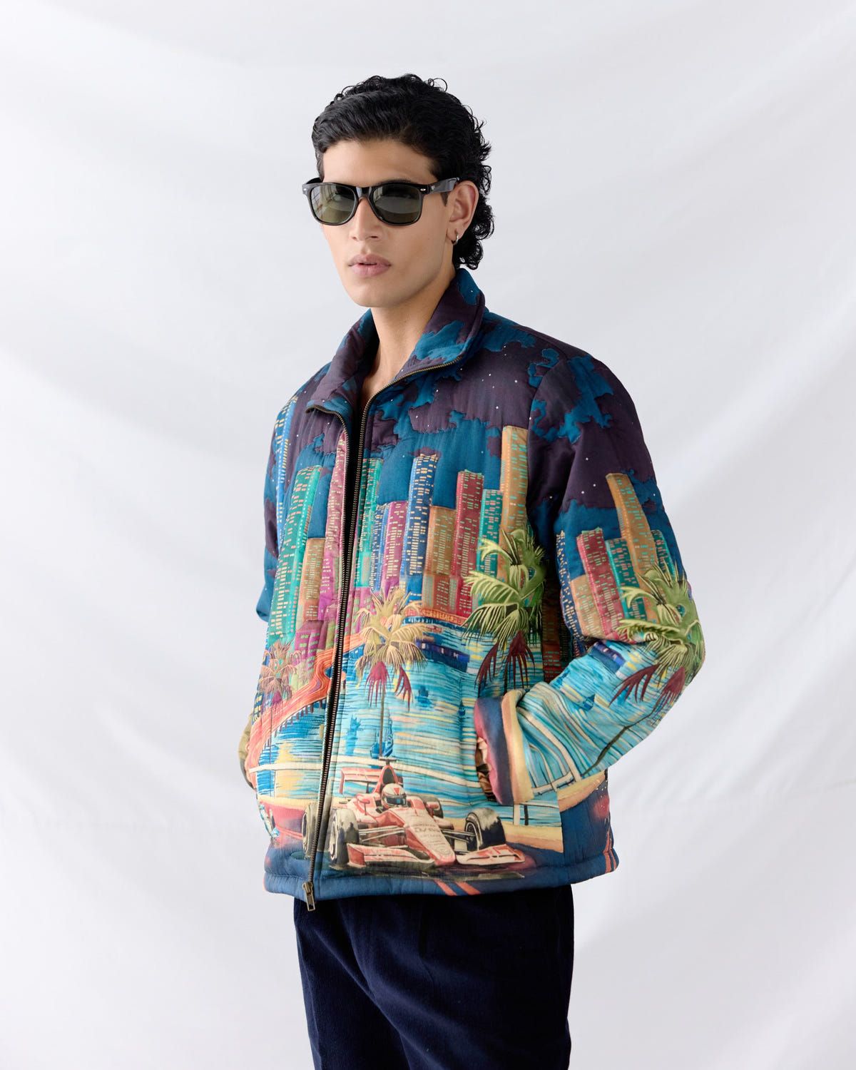 "Grand Prix" quilted jacket - image 6