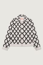 "Jharoka" embroidered jacket view 1