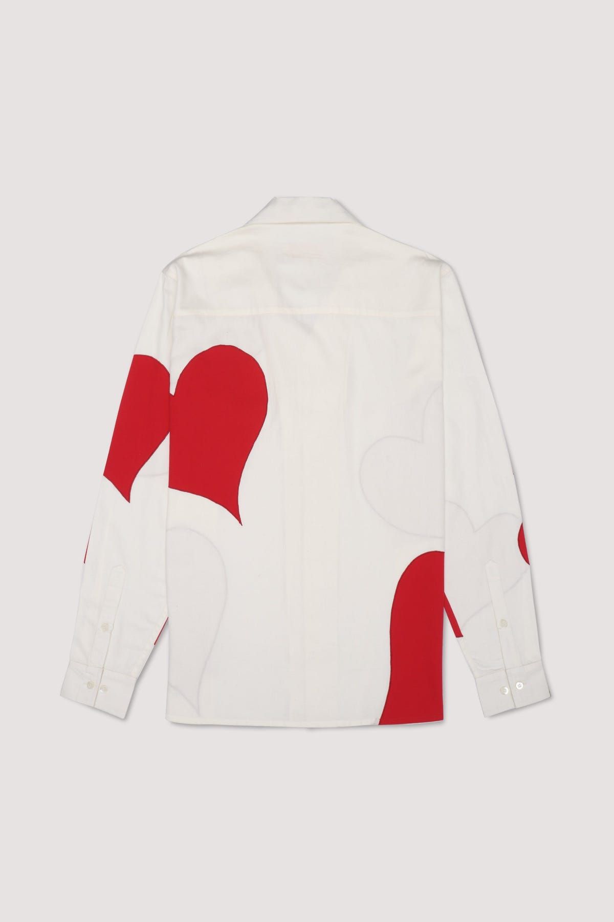 Hearts appliqué full sleeves shirt - image 7