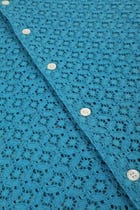 Sky blue lace shirt view 3