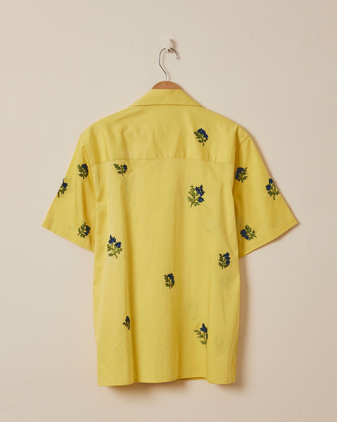 Floral sequins embroidered shirt - image 3