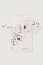 "Le Seychelles" hand embroidered shirt view 3