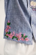"Nice guy" hand embroidered shirt view 2