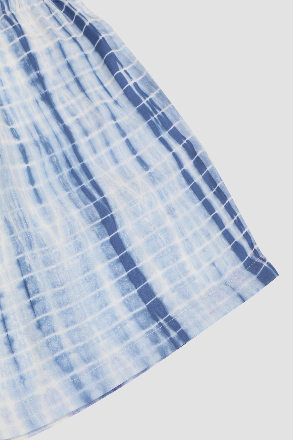 Blue shibori shorts - image 3