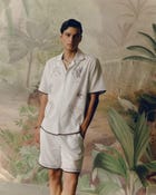 "Bird Journal" embroidered shirt view 3