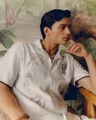 "Bird Journal" embroidered shirt view 4